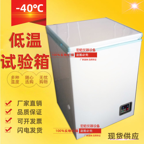 小型-40度低温试验箱【可调】低温箱 超低温冰柜 低温实验箱