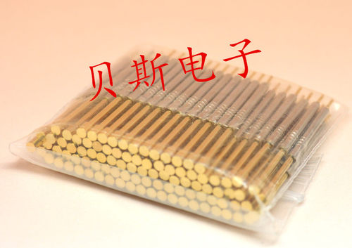 铜料测试针PH-3G(平头型)1.8mm探针 一体式顶针 弹簧针 电流针