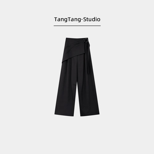 【TangTang·Studio】亚麻腰封裤子时尚百搭显瘦女装-129061