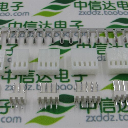 KF2510接插件 2.54mm连接器 2P3P4P-12P 插头+直针+端子 一套