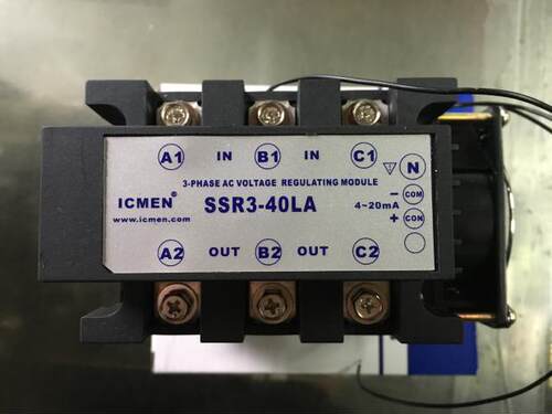 ICMEN信普电气三相固态继电器SSR3-40LA全隔离三相交流调压模块