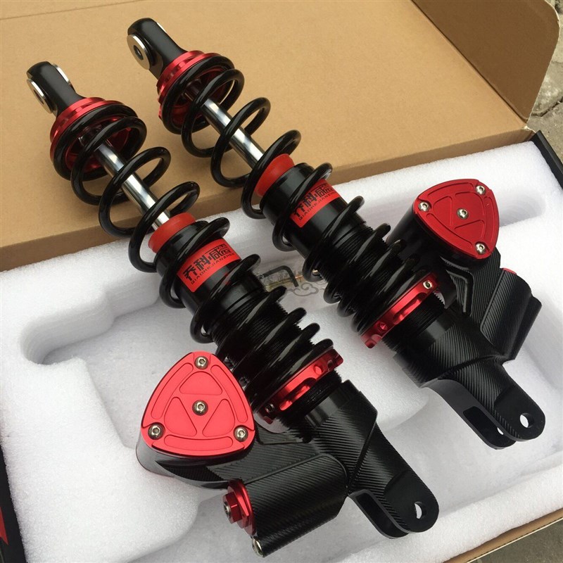 非vopo新款红银330双可调电改装劲战鬼火小牛电动电瓶车后减振器