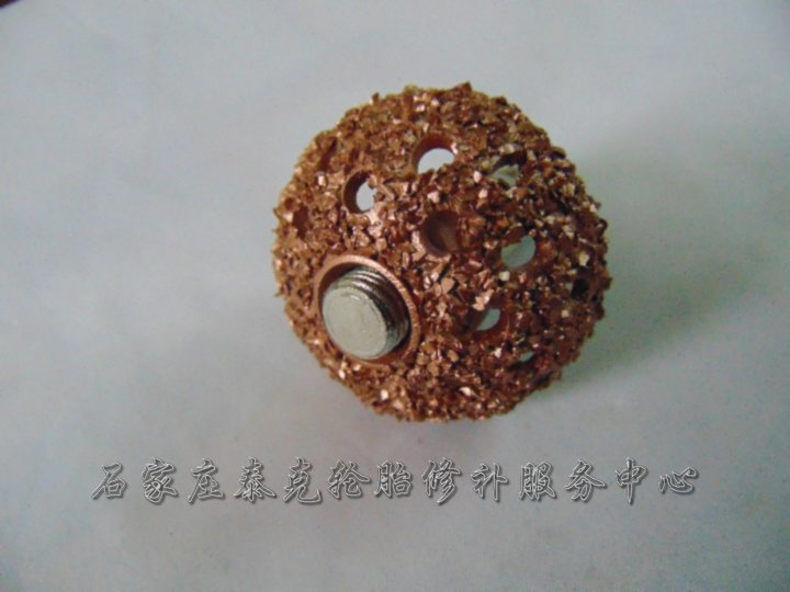 钨锰合金小碗状粗颗粒打磨头轮胎打磨修补工具气动打磨机橡胶打磨