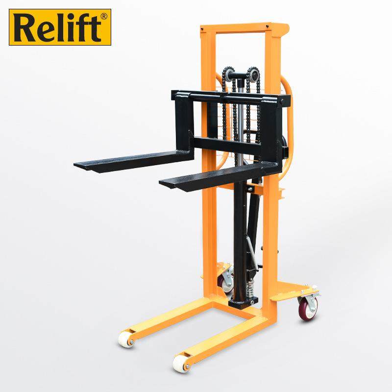 锐励手动液压堆高车小型脚踏液压升高车便携式升降小叉车托盘搬运,商业/办公家具,堆高车,淘宝优惠券,粉丝福利购,淘宝优惠卷