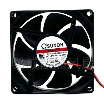 建准SUNON HA80251V4-1000C-A99 DC12V 0.54W磁悬浮静音散热风扇