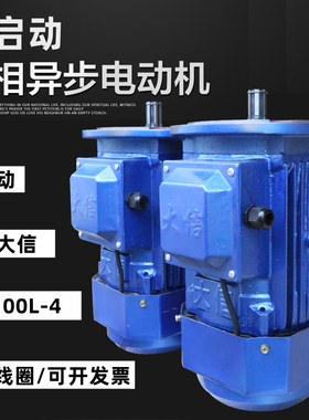 软启动三相异步电机YSE100L-4 2.2kw新乡市大信机电设备有限公司