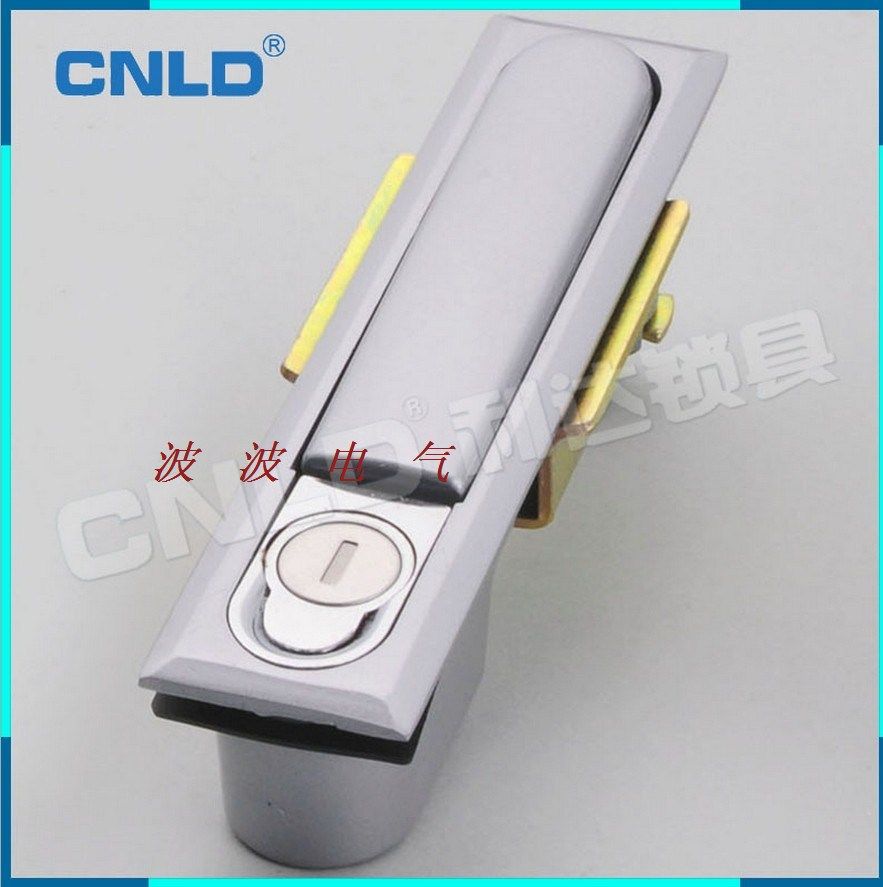 利达锁具 MS490-1 银灰 锌合金平面锁 配电箱门锁 818开关柜门锁