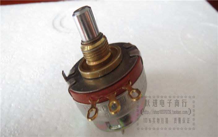 PEC KWS4B151 1R20 150欧加拿大进口带开关电位器 柄长18MMX6.3