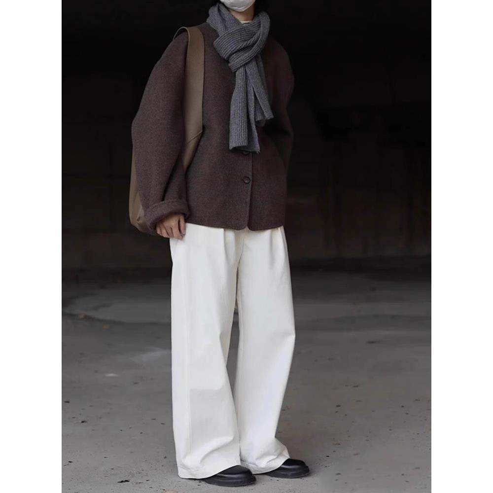 系复开古疏离感v领毛呢外套女秋子冬冷22528日淡系高级感衫夹克呢,个性定制/设计服务/DIY,毛衣加工定制,淘宝优惠券,粉丝福利购,淘宝优惠卷