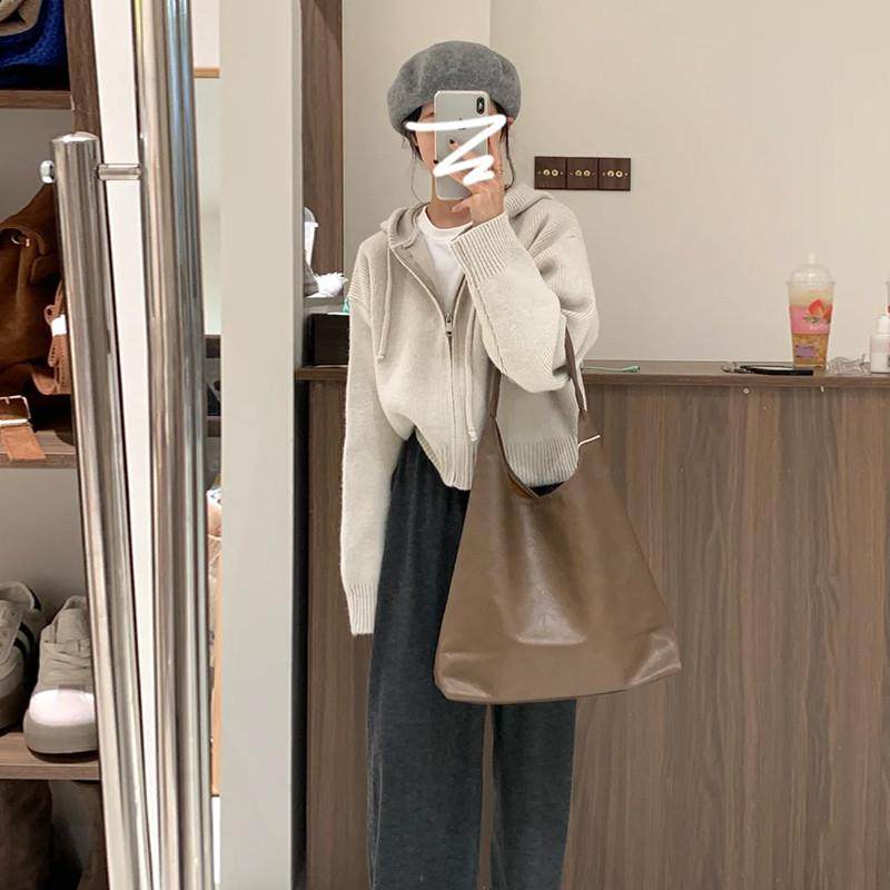 2慵懒风拉链帽毛衣外C8M45432套新女秋冬季205款高级感宽松针织连,个性定制/设计服务/DIY,毛衣加工定制,淘宝优惠券,粉丝福利购,淘宝优惠卷