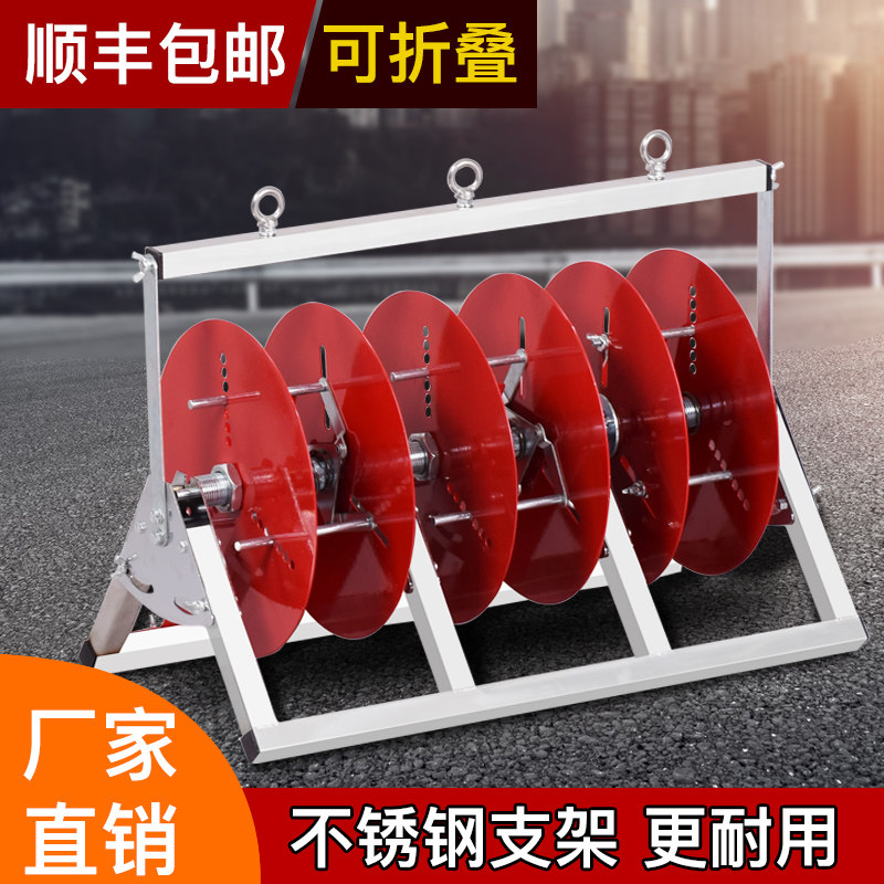电线放线架放线器放线盘放线神器折叠BV线三线多线家装线电工工具