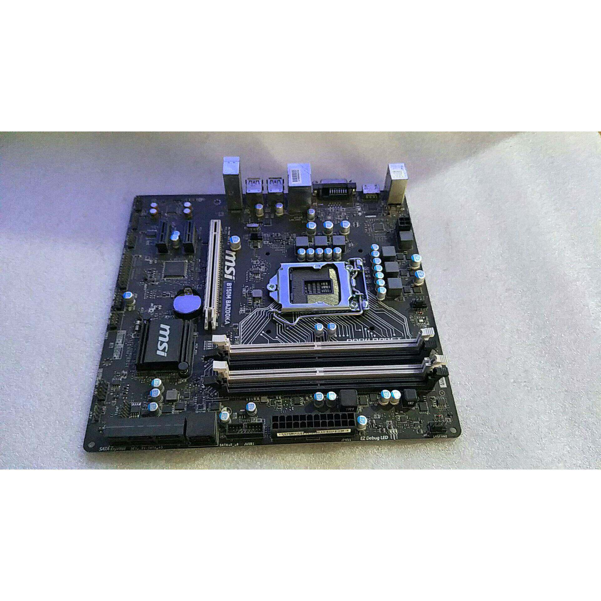 MSI/微星B150M BAZ00KA DDR4 1151接口 全固态独立显示卡主板 带D
