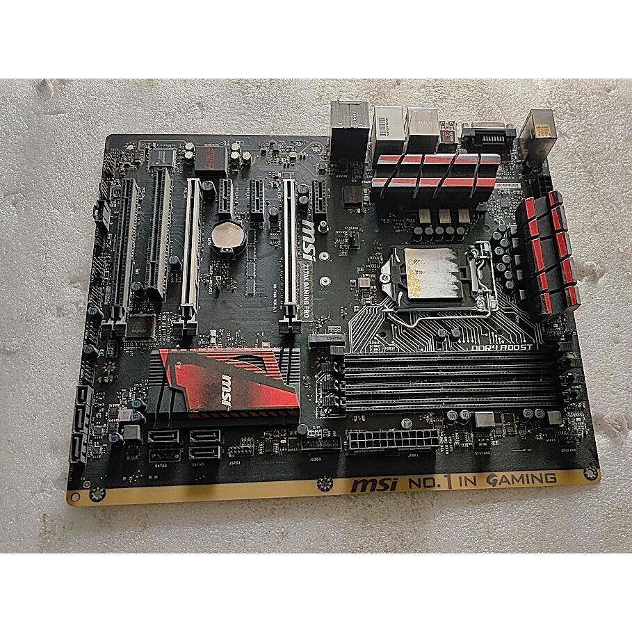 微星 Z170A GAMING PRO DDR4 1151接口全固态板 带HDMI DVI M.2口