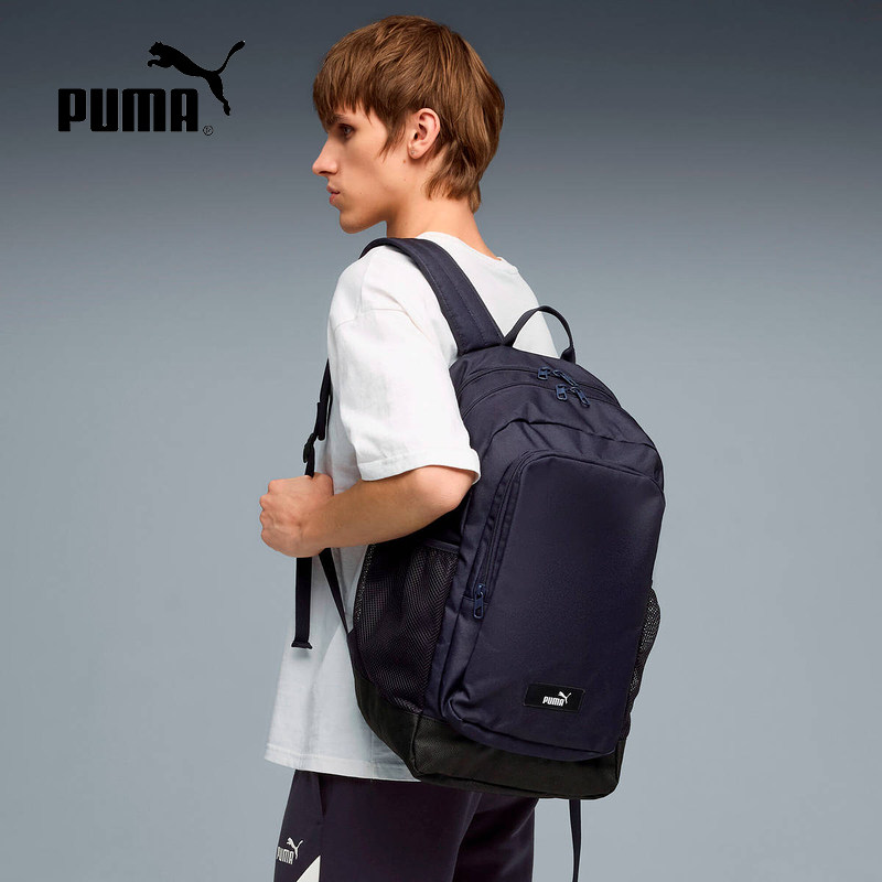 PUMA彪马夏季男女学生书包大容量运动休闲健身双肩背包 090697-35