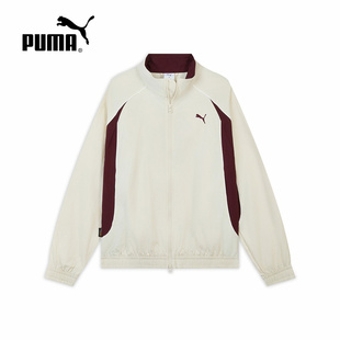 PUMA彪马官方宽松复古简约运动外套男女款春季休闲夹克636279