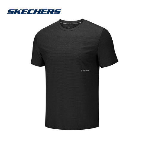 Skechers斯凯奇26夏季男士运动休闲经典百搭圆领短袖T恤 P226M088