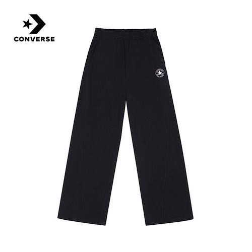 Converse匡威春季新款女子棉质毛圈布简约运动休闲长裤WCH730-023