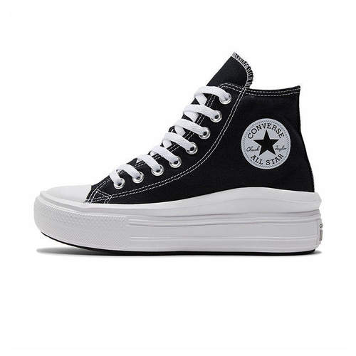 CONVERSE匡威帆布鞋All Star Move高帮运动鞋厚底休闲女鞋568497C