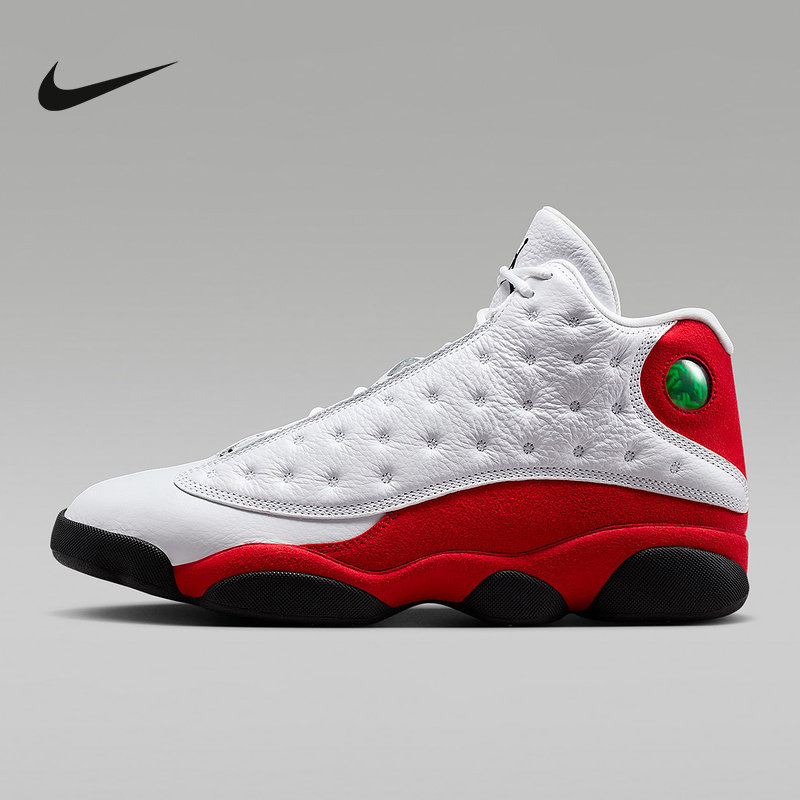 耐克Air Jordan 13 AJ13乔13芝加哥白红中帮实战篮球鞋414571-102