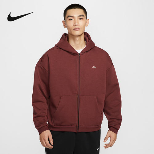 耐克/NIKE Standard Issue男子加绒篮球连帽衫夹克外套IO3690-619