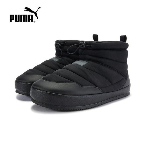 PUMA彪马加绒保暖加厚户外黑色靴子男女新款冬季运动鞋 407609-01