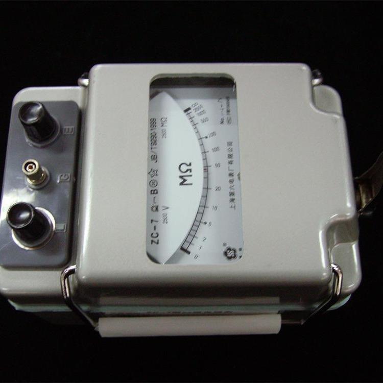 ZZC-7C-7绝 500 手V式兆欧表 缘摇兆欧表
