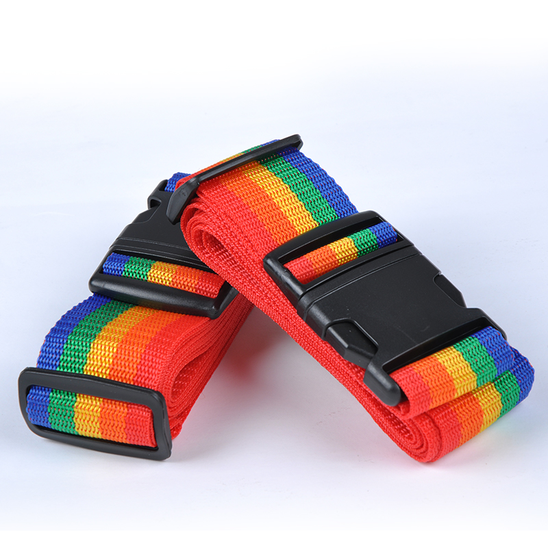 AQCASE捆绑带拉杆箱旅行箱绑带行李打包带绳子一字无密码航空托运