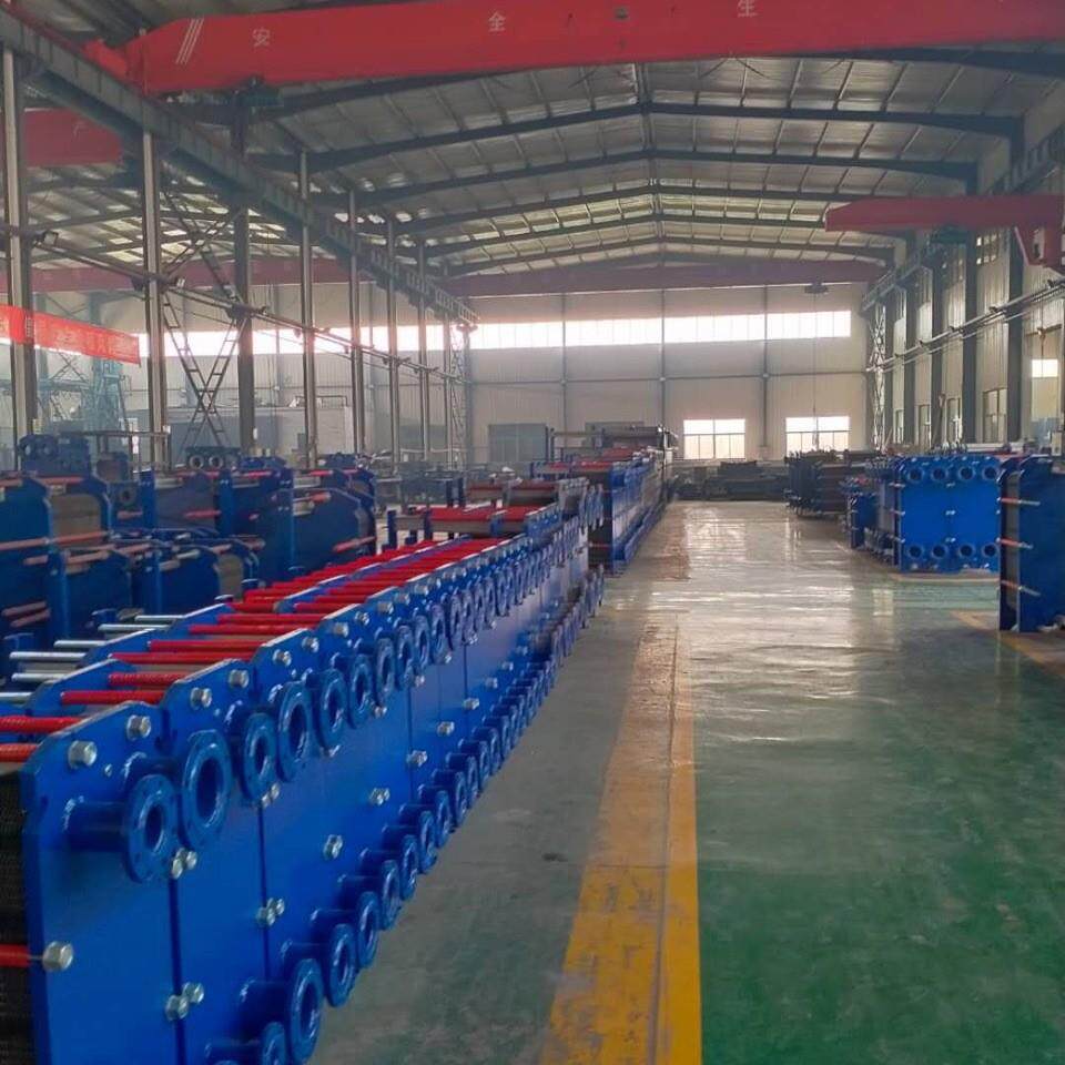 板式换热器热交换器厂家直营。十年工厂可拆式换热器生产发货