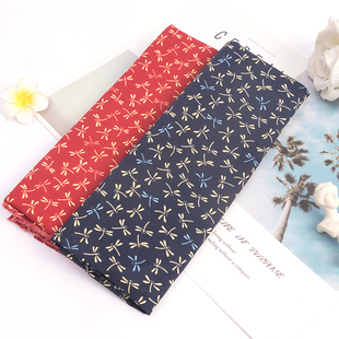 纯棉布料夏季裙料服装面料全棉花布diy手工布布头清仓处理中国风