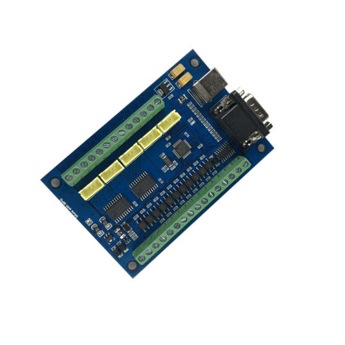 雕刻机 cnc 运动控制卡 5轴接口板MACH3接口板 USB接口板手轮