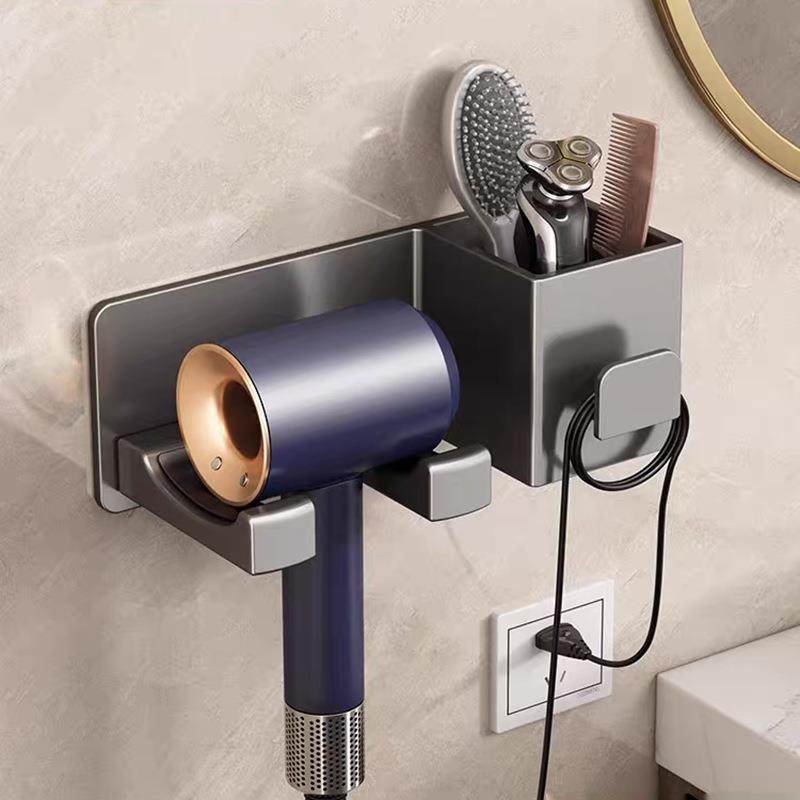 吹风机置物架免打孔浴室电吹风挂架卫生间支架风筒放置架收纳架子,家庭/个人清洁工具,吹风机置物架,淘宝优惠券,粉丝福利购,淘宝优惠卷