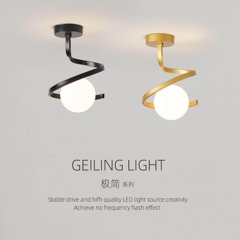 过道灯走廊灯简约现代创意阳台吸顶灯极简入户门厅玄关衣帽间灯具,家装灯饰光源,客厅吸顶灯,淘宝优惠券,粉丝福利购,淘宝优惠卷