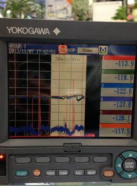 9.5成新横河 DX1006-1-4-2 无纸记录仪 YOKOGAWA 无纸记录仪议价
