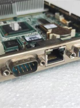 研华PCA-6781VE REV.A1工控CPU半长卡19AK678101电脑主板支持ISA