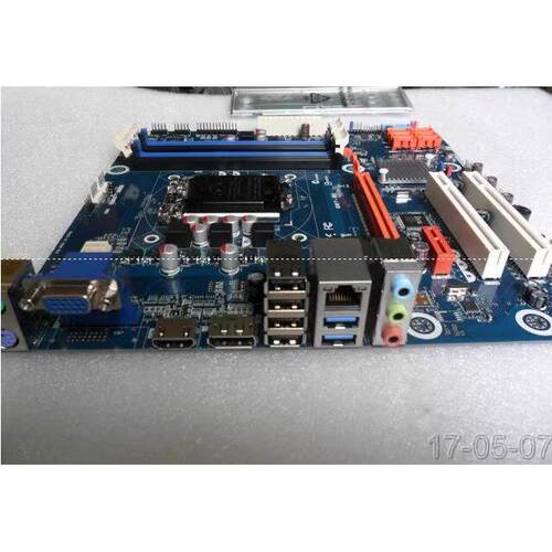 清华同方Q87-M1 主板Q87-M2 1150CPU针 和硕台式机 带dphdmi口