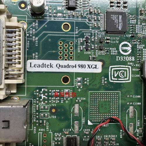 quadro 980XGL显卡 128M AGP医疗显卡 专业图形显卡