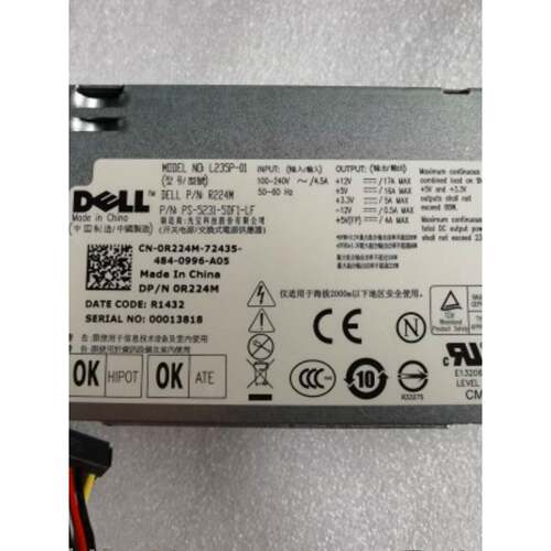 DELL 760 780 960 980 SFF小电源L235P-01 R224M PW116 RM112