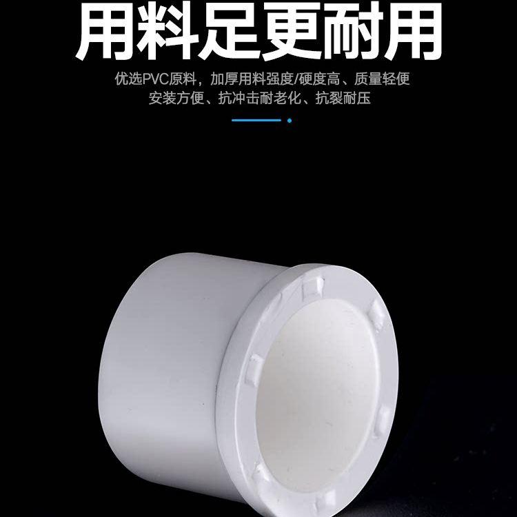 广东联塑pvc给水管帽封头图片