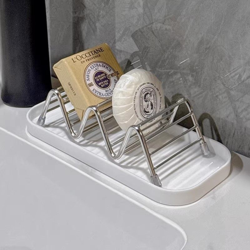 不锈钢肥皂架肥皂盒沥水香皂盒新款家用置物架卫生间肥皂托洗手CH,厨房/烹饪用具,抹布架/厨房清洁收纳架,淘宝优惠券,粉丝福利购,淘宝优惠卷