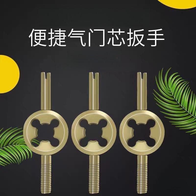 多功能气门芯扳手多用途汽车电动车自行摩托车拆装工具YY