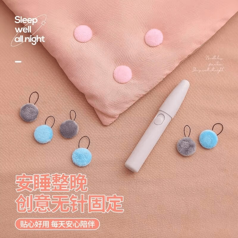 安全无针被子被套固定器毛绒可拆卸循环使用床单被套棉被固定器YY