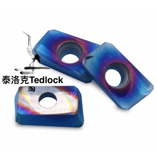 泰洛克Tedlock 数控铣刀片 APMT1135PDER-H2 A88  不锈钢淬火铸铁