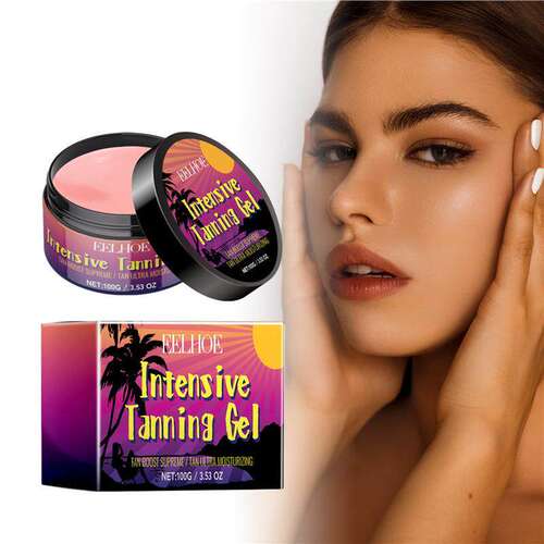 Beach Tanning Booster Gel 桃子助黑凝胶 保湿修护 夏日肌肤护理