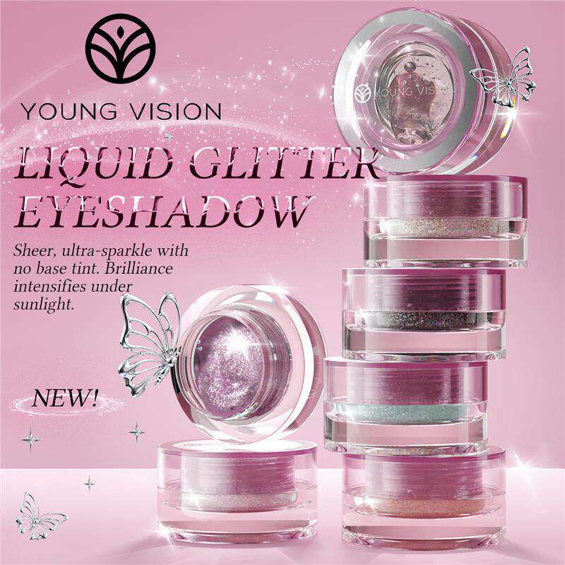7 Colors Glitte眼影
