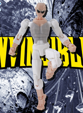 囚犯马克9L3D打印无敌少侠手办多关节可动人偶玩具美漫Titan13