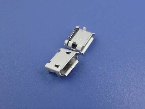 Micro USB母座 插座 Micro5p/F/贴片插脚5.9 带柱 编带