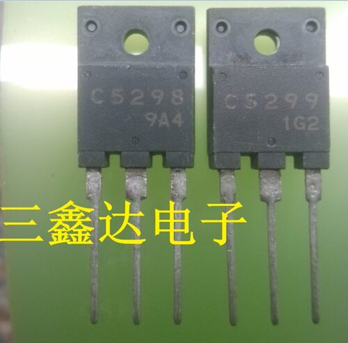 2SC5298  C5298拆机显示行管三极管测好发货