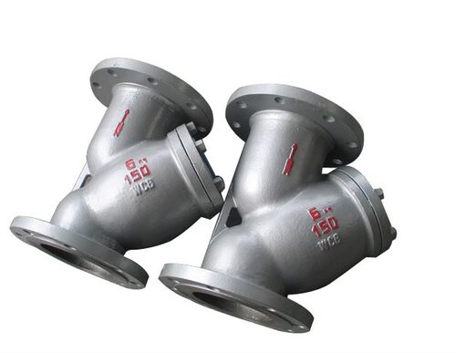 铸钢Y型法兰过滤器GL41H-16C 碳钢法兰过滤器  DN50 DN65 DN100