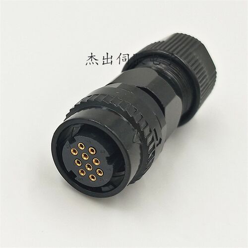 发那科伺服电机插头 A06B-6114-5-K213 JN1FS10SL10 芯编码器接头