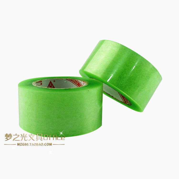 打包封箱胶 4.3CM宽1.3CM厚 150码透明胶带5.3CM 43mm宽快递打包